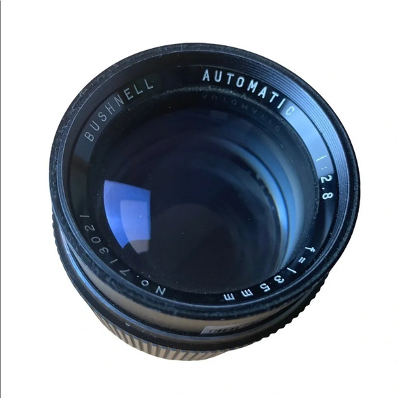 Bushnell Automatic Camera Lense 1:2.8 f=135mm No.713021 With Pouch Made In Japan - Picture 2 of 14